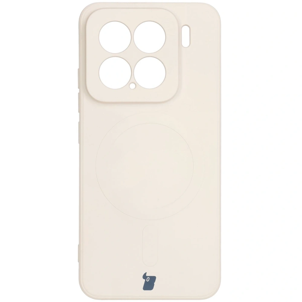 Hurtownia GSM - Bizon Case Silicone Magnetic Sq Xiaomi 15 bej - BIZ8591 - {ean13} - Hurt