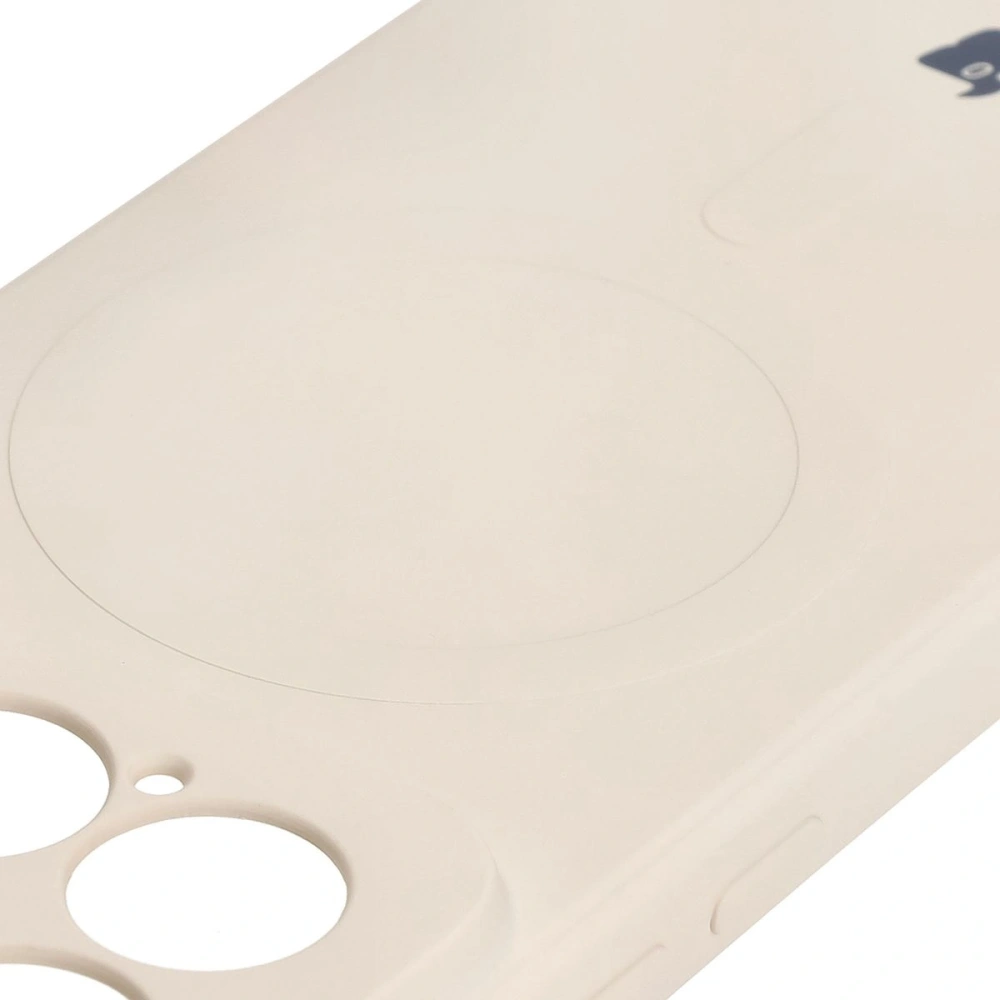 Hurtownia GSM - Bizon Case Silicone Magnetic Sq Xiaomi 15 bej - BIZ8591 - {ean13} - Hurt