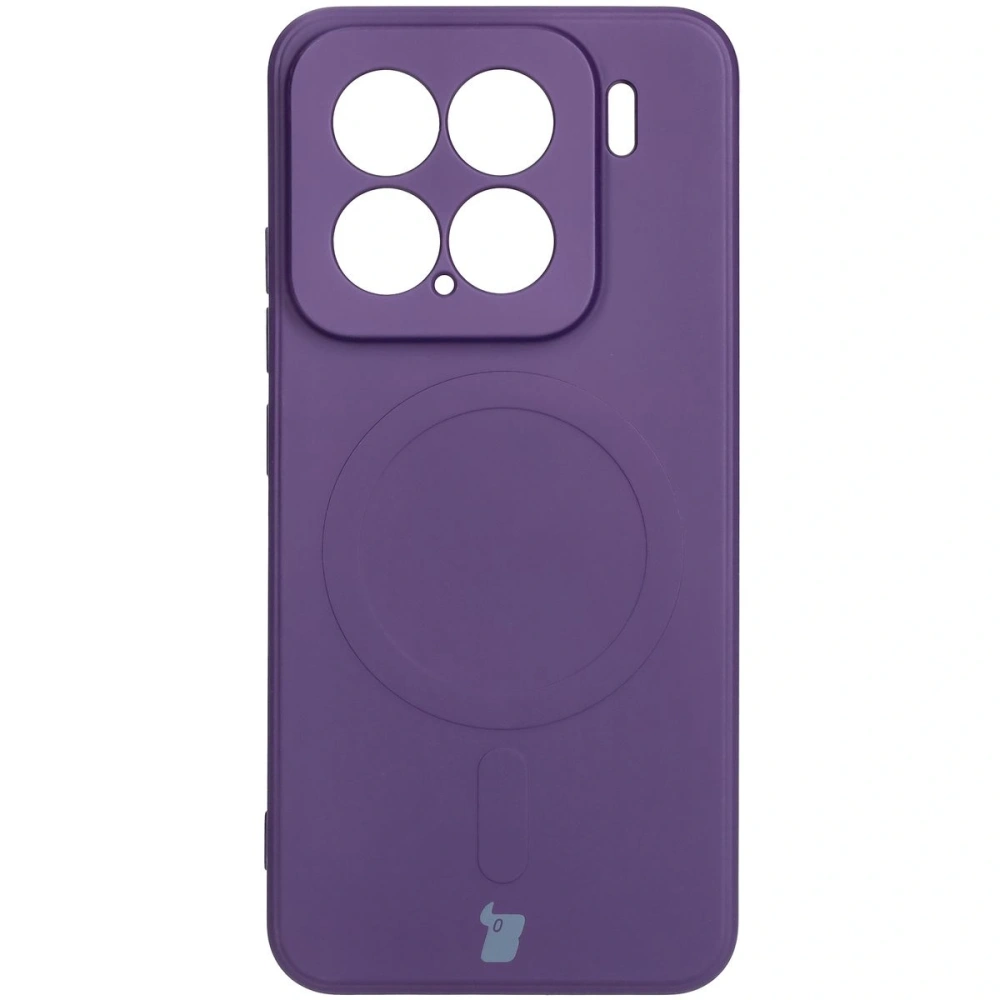 Hurtownia GSM - Bizon Case Silikon Magnetic Sq Xiaomi 15 Pflaume - BIZ8593 - {ean13} - Hurt