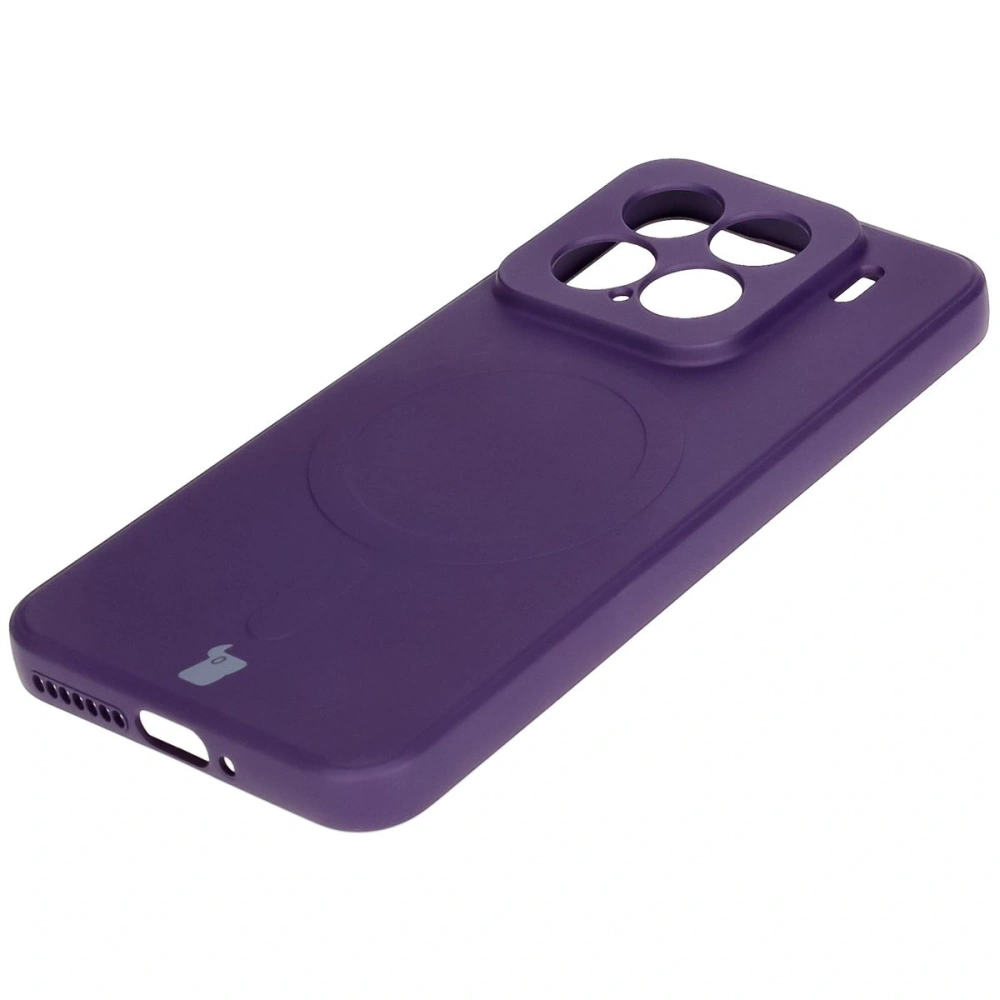 Hurtownia GSM - Bizon Case Silikon Magnetic Sq Xiaomi 15 Pflaume - BIZ8593 - {ean13} - Hurt