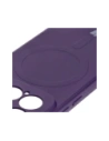 Hurtownia GSM - Silikonové pouzdro s magnetickým kroužkem Bizon Case Silicone Magnetic Sq pro Xiaomi 15 švestkové - BIZ8593 - {ean13} - Hurt
