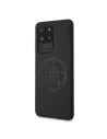 Hurtownia GSM - Etui Guess GUHCS69LS4GBK Samsung Galaxy S20 Ultra G988 negru/czarny hard case Silicon 4G Tone On Tone - GUE498BLK - {ean13} - Hurt