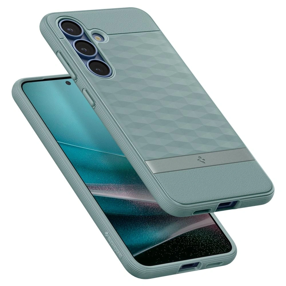 Hurtownia GSM - Spigen Parallax Mag MagSafe Samsung Galaxy S25 Salbeigrün - SPN16669 - {ean13} - Hurt