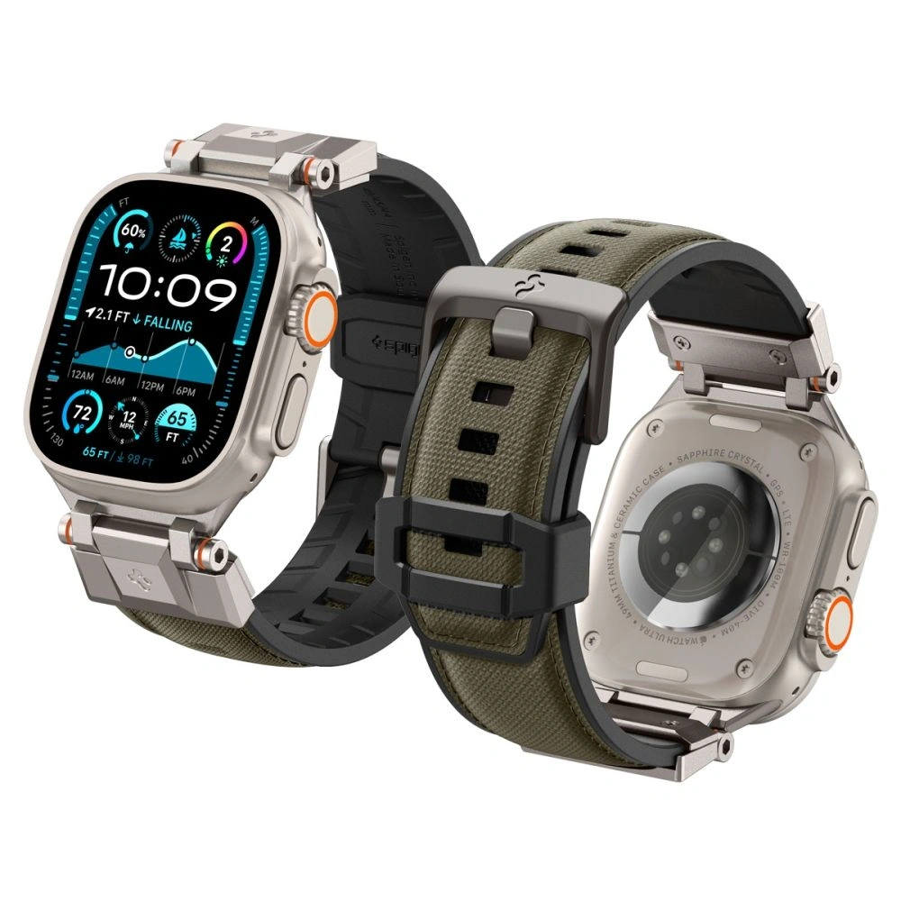 Hurtownia GSM - Spigen DuraPro Armor Apple Watch 6 / 7 / 8 / 9 / 10 / SE / Ultra 1 / 2 44/45/46/49mm Militärgrün - SPN16670 - {ean13} - Hurt