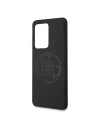 Hurtownia GSM - Etui Guess GUHCS69LS4GBK Samsung Galaxy S20 Ultra G988 negru/czarny hard case Silicon 4G Tone On Tone - GUE498BLK - {ean13} - Hurt