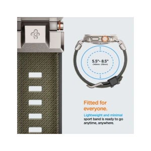 Hurtownia GSM - Etui Spigen DuraPro Armor Apple Watch 6 / 7 / 8 / 9 / 10 / SE / Ultra 1 / 2 44/45/46/49mm Vojenská zelená - SPN16670 - {ean13} - Hurt
