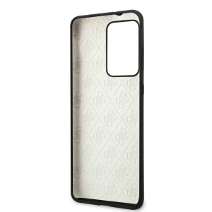 Hurtownia GSM - Etui Guess GUHCS69LS4GBK Samsung Galaxy S20 Ultra G988 schwarz/czarny Hartschale Silikon 4G Tone On Tone - GUE498BLK - {ean13} - Hurt