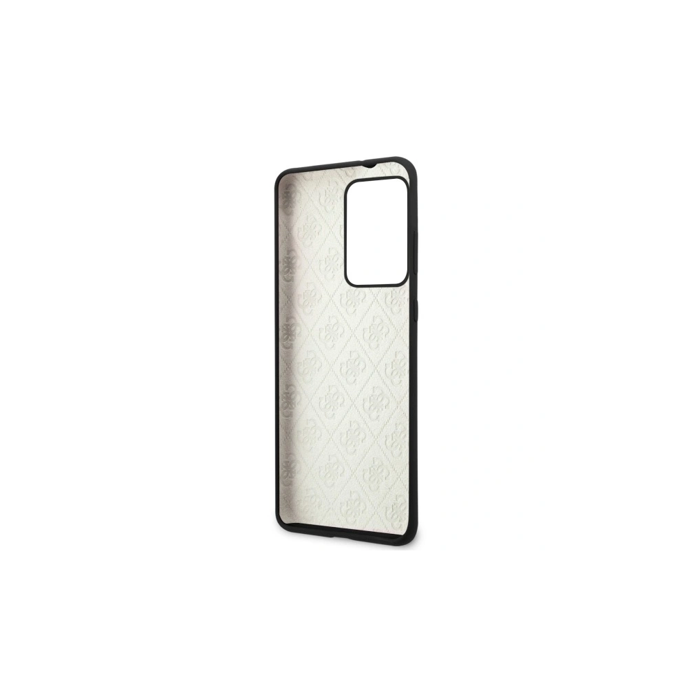Hurtownia GSM - Etui Guess GUHCS69LS4GBK Samsung Galaxy S20 Ultra G988 negru/czarny hard case Silicon 4G Tone On Tone - GUE498BLK - {ean13} - Hurt