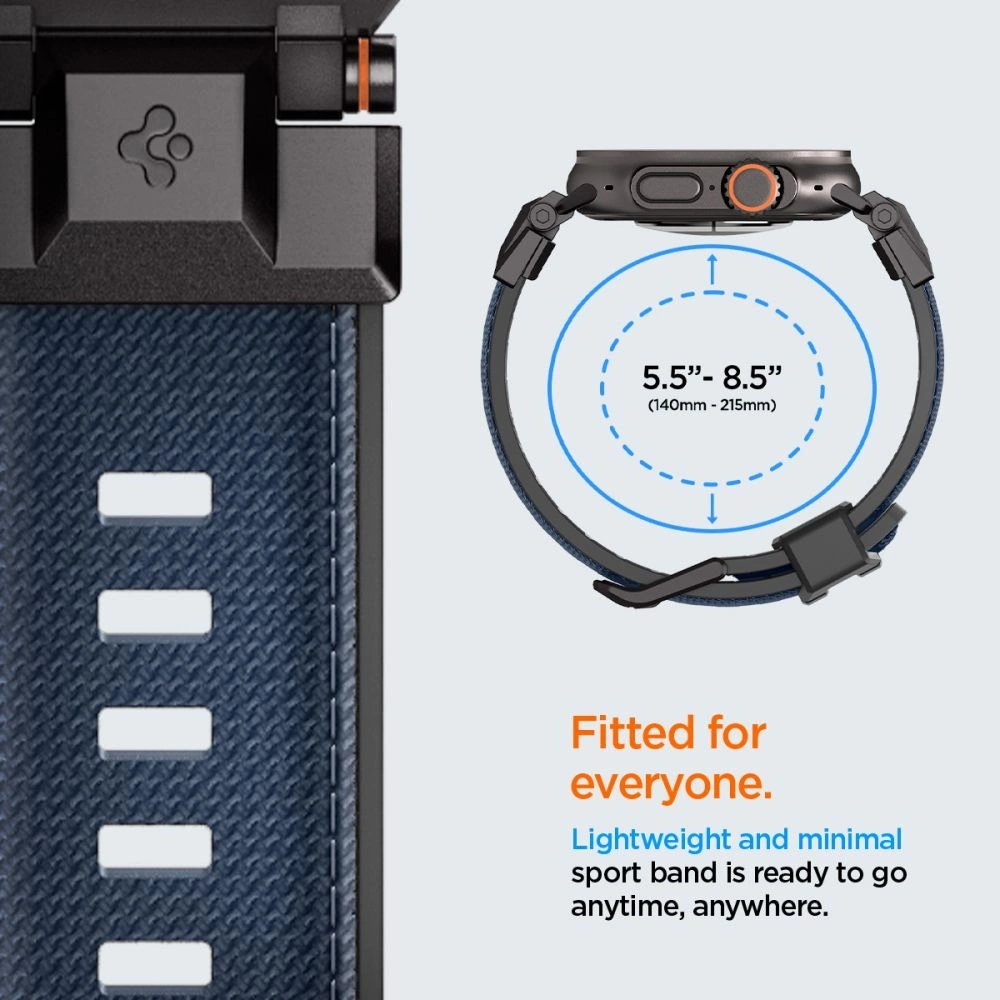 Hurtownia GSM - Spigen DuraPro Armor Apple Watch 6 / 7 / 8 / 9 / 10 / SE / Ultra 1 / 2 44/45/46/49mm Marineblau - SPN16671 - {ean13} - Hurt