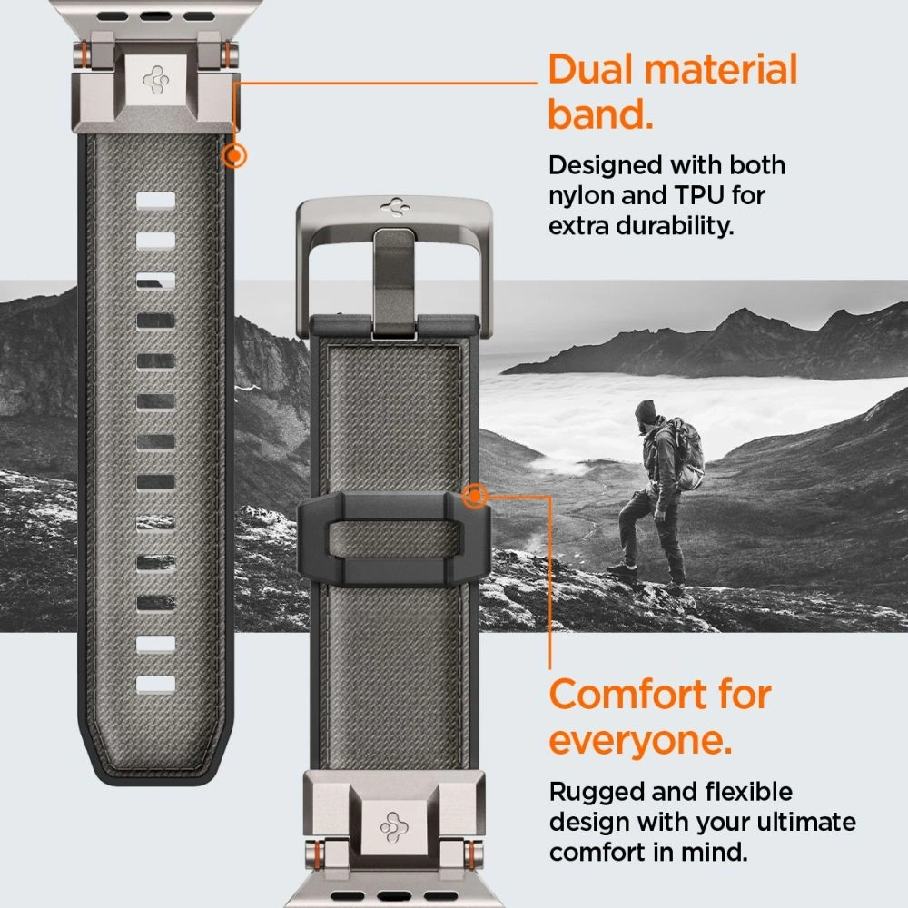 Hurtownia GSM - Spigen DuraPro Armor Apple Watch 6 / 7 / 8 / 9 / 10 / SE / Ultra 1 / 2 44/45/46/49mm Gri - SPN16672 - {ean13} - Hurt