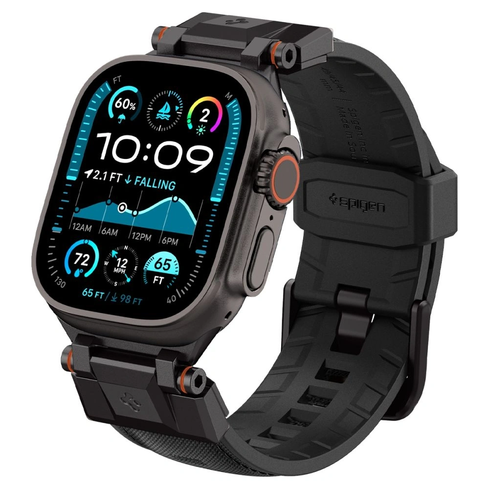 Hurtownia GSM - Etui Spigen DuraPro Armor Apple Watch 6 / 7 / 8 / 9 / 10 / SE / Ultra 1 / 2 44/45/46/49mm Black Edition - SPN16673 - {ean13} - Hurt