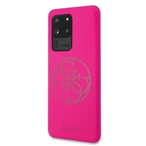 Hurtownia GSM - Etui Guess GUHCS69LS4GFU Samsung Galaxy S20 Ultra G988 Fuchsie/fuchsia Hartschale Silikon 4G Tone On Tone - GUE499FKS - {ean13} - Hurt