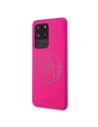 Wholesale Guess GUHCS69LS4GFU Samsung Galaxy S20 Ultra G988 fuchsia hard case Silicone 4G Tone On Tone - GUE499FKS - {ean13} - Hurt