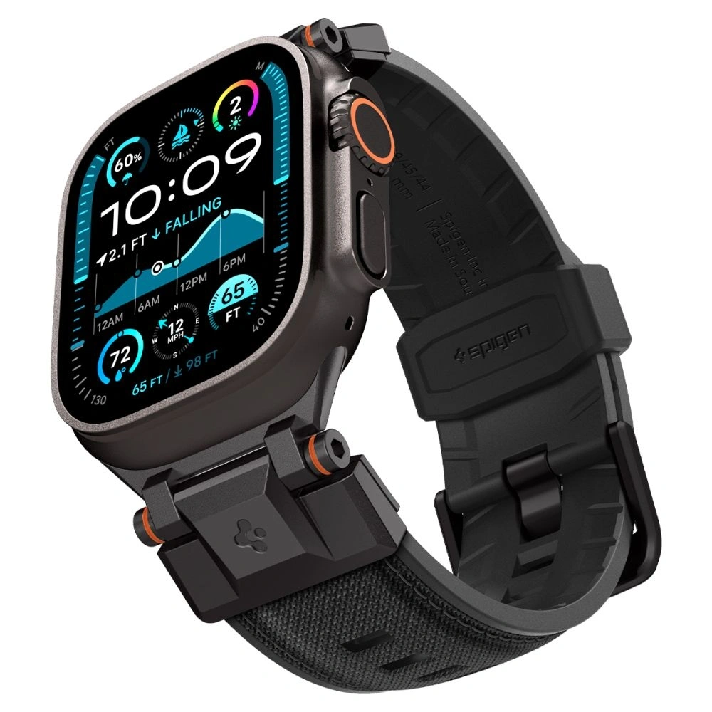 Hurtownia GSM - Spigen DuraPro Armor Apple Watch 6 / 7 / 8 / 9 / 10 / SE / Ultra 1 / 2 44/45/46/49mm Schwarze Edition - SPN16673 - {ean13} - Hurt