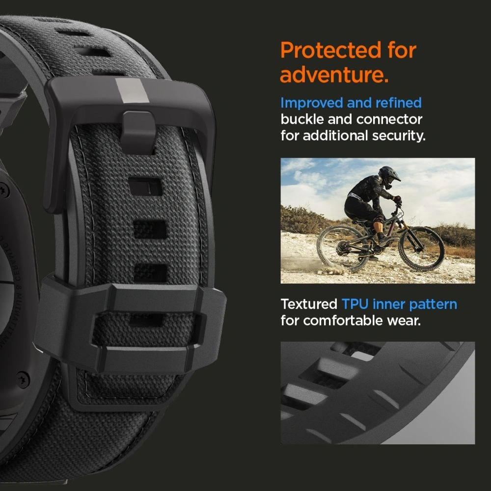 Hurtownia GSM - Etui Spigen DuraPro Armor Apple Watch 6 / 7 / 8 / 9 / 10 / SE / Ultra 1 / 2 44/45/46/49mm Black Edition - SPN16673 - {ean13} - Hurt