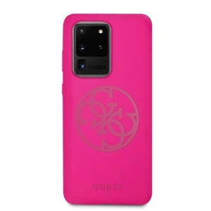 Hurtownia GSM - Etui Guess GUHCS69LS4GFU Samsung Galaxy S20 Ultra G988 Fuchsie/fuchsia Hartschale Silikon 4G Tone On Tone - GUE499FKS - {ean13} - Hurt