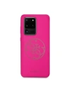 Wholesale Guess GUHCS69LS4GFU Samsung Galaxy S20 Ultra G988 fuchsia hard case Silicone 4G Tone On Tone - GUE499FKS - {ean13} - Hurt