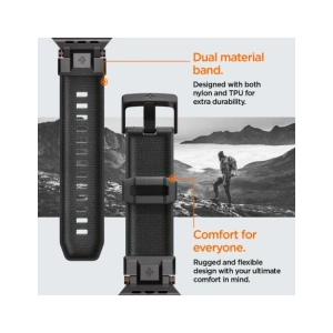 Hurtownia GSM - Etui Spigen DuraPro Armor Apple Watch 6 / 7 / 8 / 9 / 10 / SE / Ultra 1 / 2 44/45/46/49mm Černá edice - SPN16673 - {ean13} - Hurt