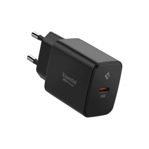 Hurtownia GSM - Spigen Essential EE201EU 1-Port USB-C Netzladegerät 20W Schwarz - SPN16674 - {ean13} - Hurt