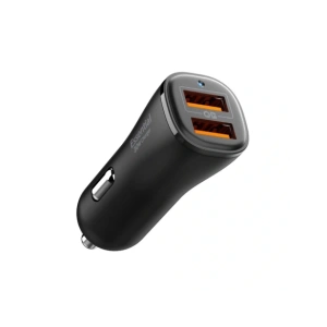 Wholesale Spigen Essential EV302 2-port USB-A Car Charger 30W Black - SPN16675 - {ean13} - Hurt