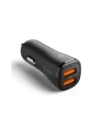 Hurtownia GSM - Ładowarka samochodowa Spigen Essential EV302 2-port USB-A Car Charger 30W Black - SPN16675 - {ean13} - Hurt