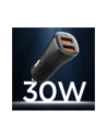 Hurtownia GSM - Ładowarka samochodowa Spigen Essential EV302 2-port USB-A Car Charger 30W Black - SPN16675 - {ean13} - Hurt