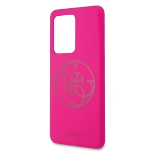 Hurtownia GSM - Etui Guess GUHCS69LS4GFU Samsung Galaxy S20 Ultra G988 Fuchsie/fuchsia Hartschale Silikon 4G Tone On Tone - GUE499FKS - {ean13} - Hurt