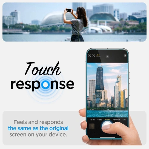 Szkło prywatyzujące Spigen GLAS.tR ez Fit Google Pixel 9 Pro XL Privacy [2 PACK]