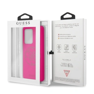 Hurtownia GSM - Etui Guess GUHCS69LS4GFU Samsung Galaxy S20 Ultra G988 Fuchsie/fuchsia Hartschale Silikon 4G Tone On Tone - GUE499FKS - {ean13} - Hurt