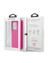 Wholesale Guess GUHCS69LS4GFU Samsung Galaxy S20 Ultra G988 fuchsia hard case Silicone 4G Tone On Tone - GUE499FKS - {ean13} - Hurt