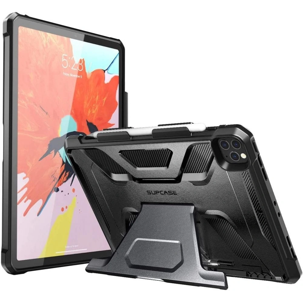 Hurtownia GSM - Etui Supcase Ubrugged Apple iPad Pro 12.9 2018/2020 (3. a 4. generace) Černá - SPC109BLK - {ean13} - Hurt