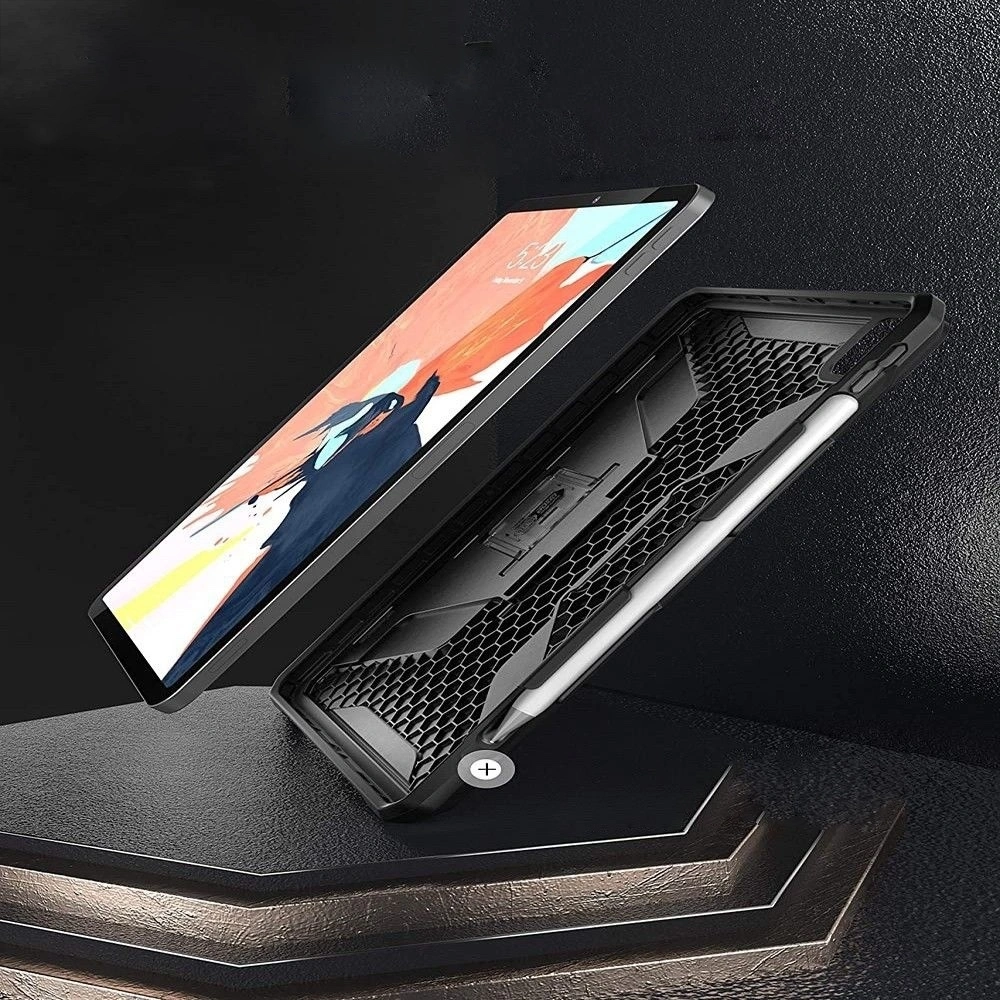Hurtownia GSM - Etui Supcase Ubrugged Apple iPad Pro 12.9 2018/2020 (3. a 4. generace) Černá - SPC109BLK - {ean13} - Hurt
