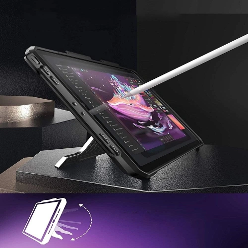 Etui Supcase Ubrugged Apple iPad Pro 12.9 2018/2020 (3. i 4. generacji) Black