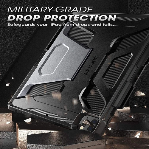 Etui Supcase Ubrugged Apple iPad Pro 11 2018/2020 (1. i 2. generacji) Black