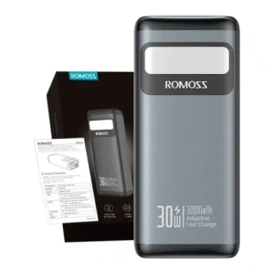 Hurtownia GSM - Powerbank PMT30 Romoss 30000mAh 30W (černý) - ROM82 - {ean13} - Hurt