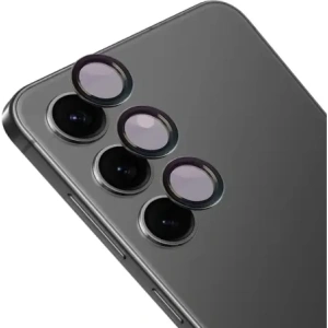Wholesale Bizon Glass Snap Lens Samsung Galaxy S24 black - BIZ8600 - {ean13} - Hurt