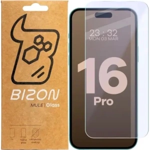 Hurtownia GSM - Elastické hybridní sklo Bizon Glass Mule pro Apple iPhone 16 Pro - BIZ8603 - {ean13} - Hurt