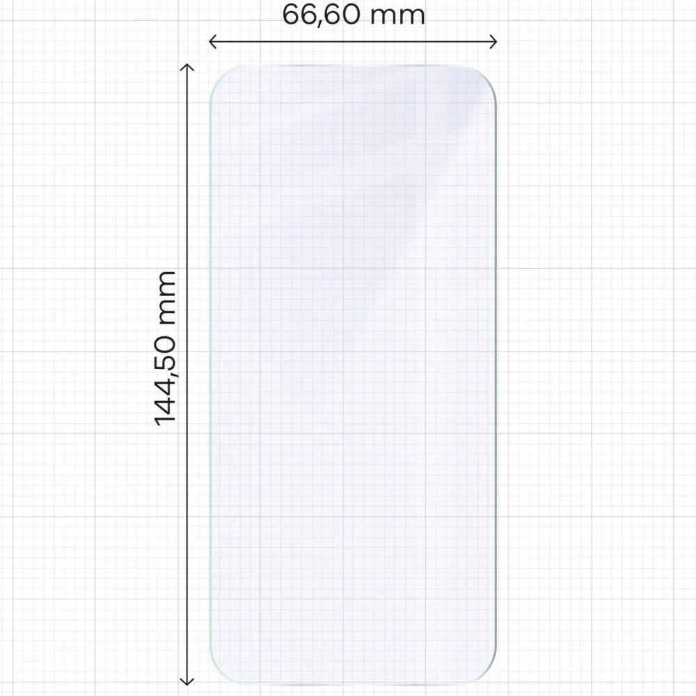 Hurtownia GSM - Elastické hybridní sklo Bizon Glass Mule pro Apple iPhone 16 Pro - BIZ8603 - {ean13} - Hurt