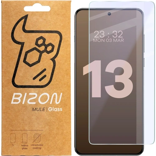 Elastyczne szkło hybrydowe Bizon Glass Mule do OnePlus 13