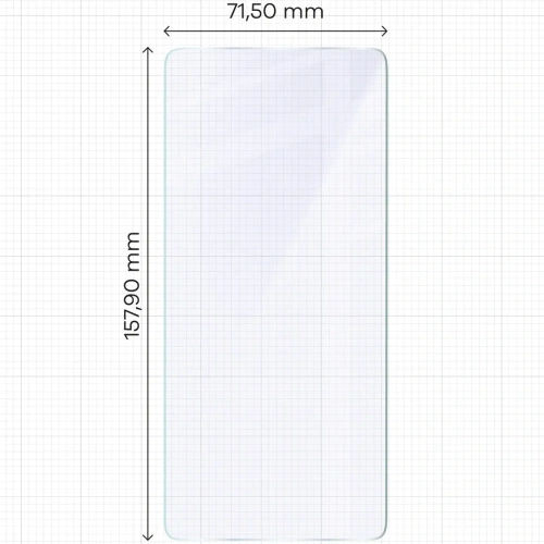 Elastyczne szkło hybrydowe Bizon Glass Mule do OnePlus 13