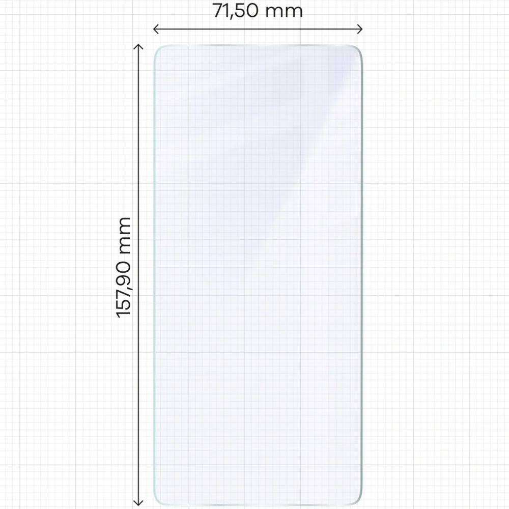 Wholesale Bizon Glass Mule Flexible hybrid glass OnePlus 13 - BIZ8604 - {ean13} - Hurt