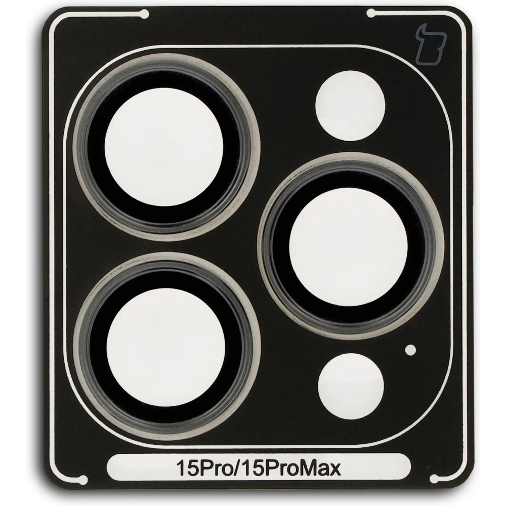 Wholesale Bizon Glass Snap Lens Apple iPhone 15 Pro / 15 Pro Max black - BIZ8606 - {ean13} - Hurt