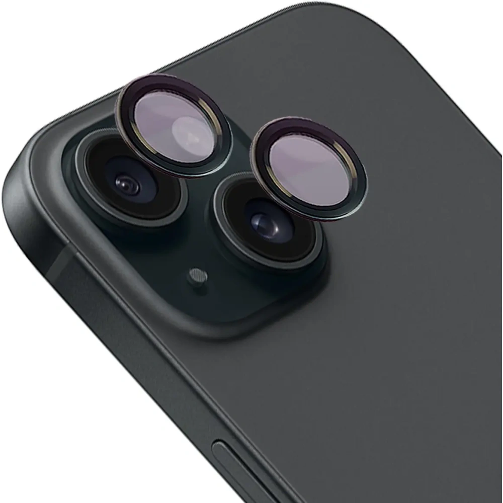 Hurtownia GSM - Bizon Glass Snap Lens Apple iPhone 15 / 15 Plus negru - BIZ8607 - {ean13} - Hurt
