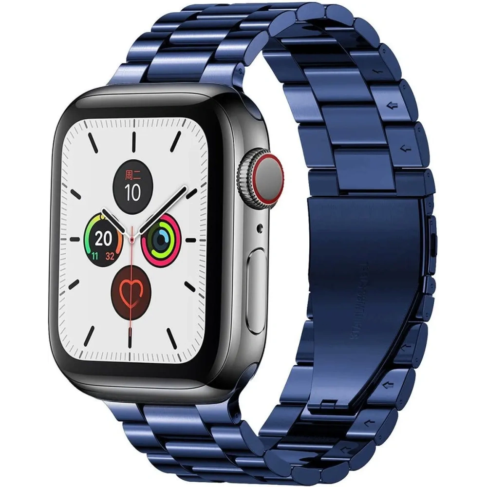 Hurtownia GSM - Bizon Strap Watch Aura Apple Watch 38/40/41mm albastru - BIZ8610 - {ean13} - Hurt