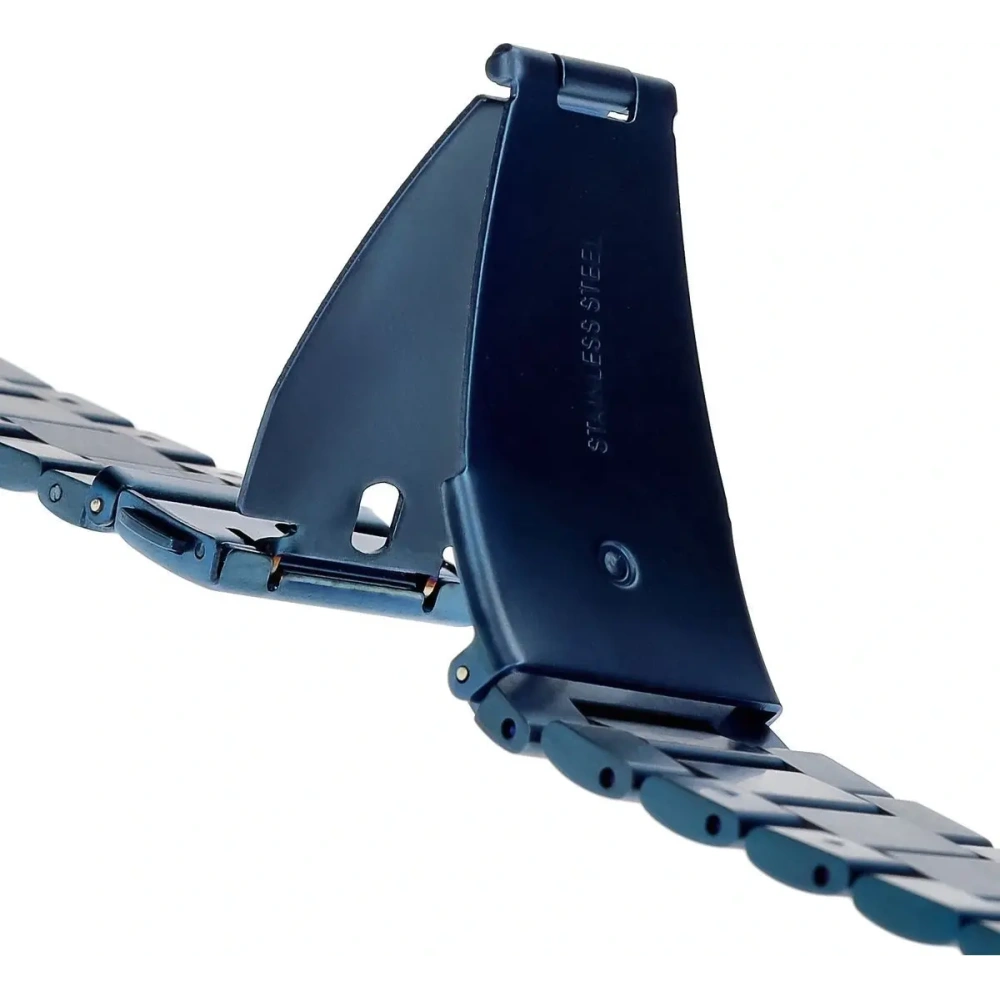 Hurtownia GSM - Pásek z nerezové oceli Bizon Strap Watch Aura do Apple Watch 38/40/41mm modrý - BIZ8610 - {ean13} - Hurt