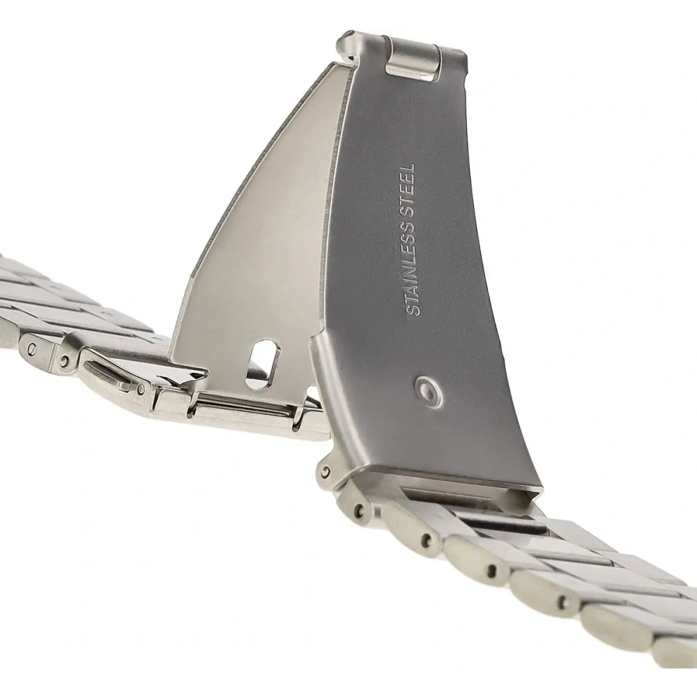 Hurtownia GSM - Pásek z nerezové oceli Bizon Strap Watch Aura do Apple Watch 38/40/41mm stříbrný - BIZ8612 - {ean13} - Hurt