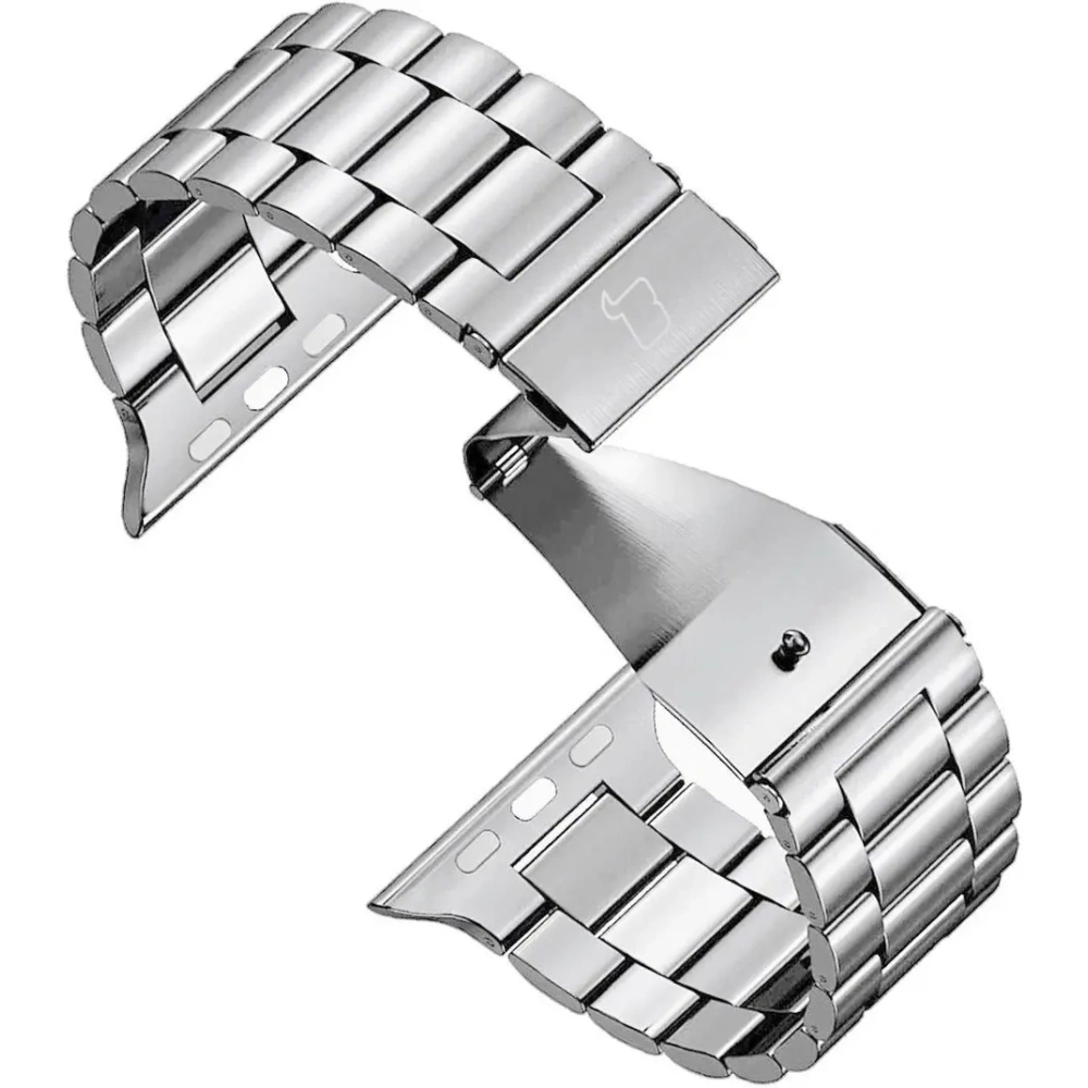 Hurtownia GSM - Bizon Strap Watch Aura Apple Watch 38/40/41mm ezüst - BIZ8612 - {ean13} - Hurt