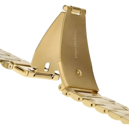 Pasek ze stali nierdzewnej Bizon Strap Watch Aura do Apple Watch 38/40/41mm złoty