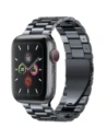 Hurtownia GSM - Pásek z nerezové oceli Bizon Strap Watch Aura do Apple Watch 42/44/45/46/49 mm černý - BIZ8614 - {ean13} - Hurt