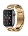 Hurtownia GSM - Pásek z nerezové oceli Bizon Strap Watch Aura do Apple Watch 42/44/45/46/49 mm růžově zlatý - BIZ8616 - {ean13} - Hurt